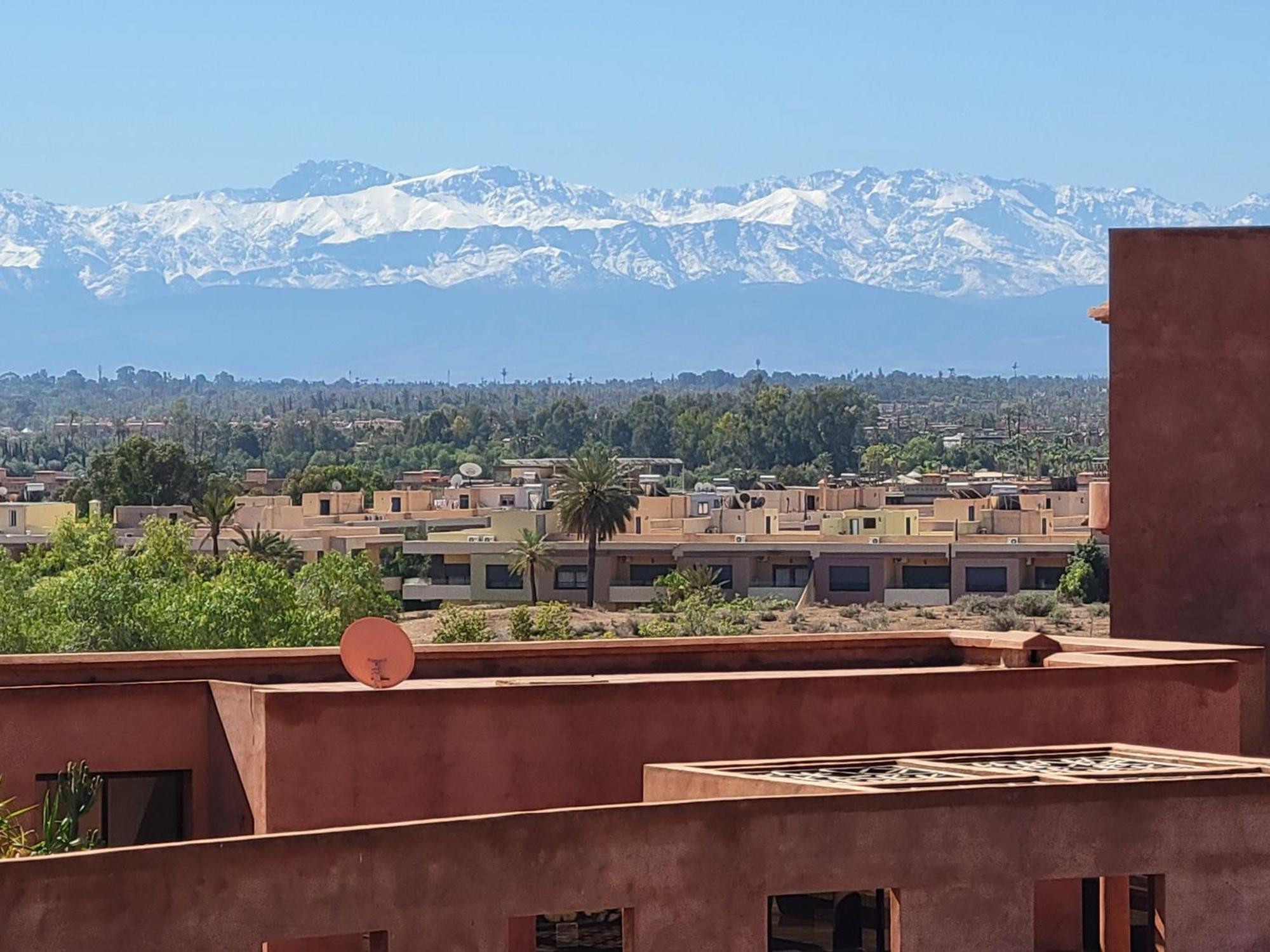Appart Vue Piscine Et Montagne Marrakech Marraquexe Exterior foto